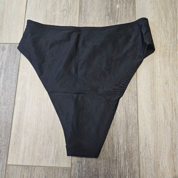 J. Crew Aerie Mixed Bikini Set Red Halter Bikini Top High Cheeky Women's Medium - Picture 10 of 12